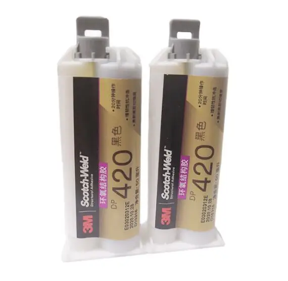 3M 2:1 DP420 гибкий эпоксидный двухкомпонентный структурный клей dp420 черный 50 мл
