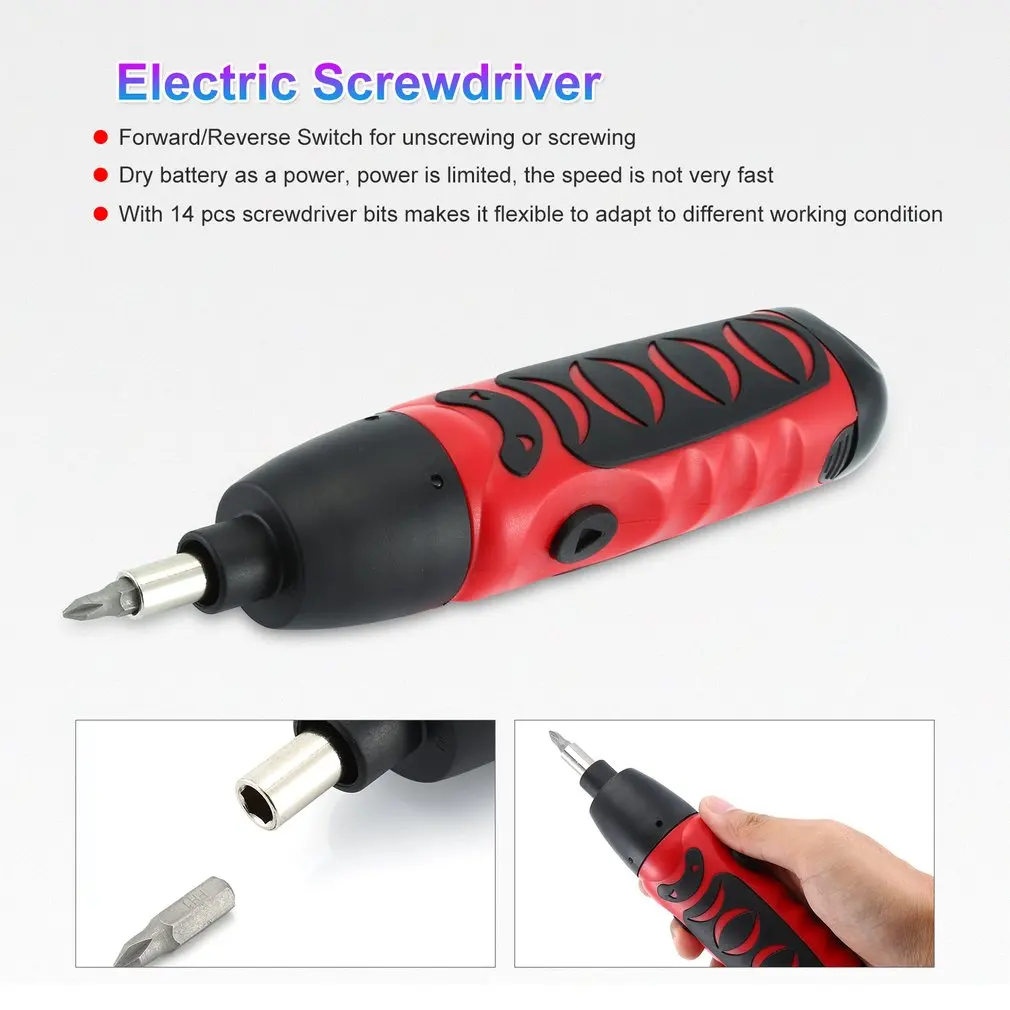 X-power 6 в Мини Беспроводная электрическая отвертка Набор бит беспроводной