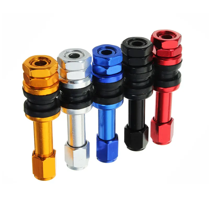 

4 шт., колпачки для бескамерных колёс из алюминиевого сплава, 5 см/1,96 дюйма