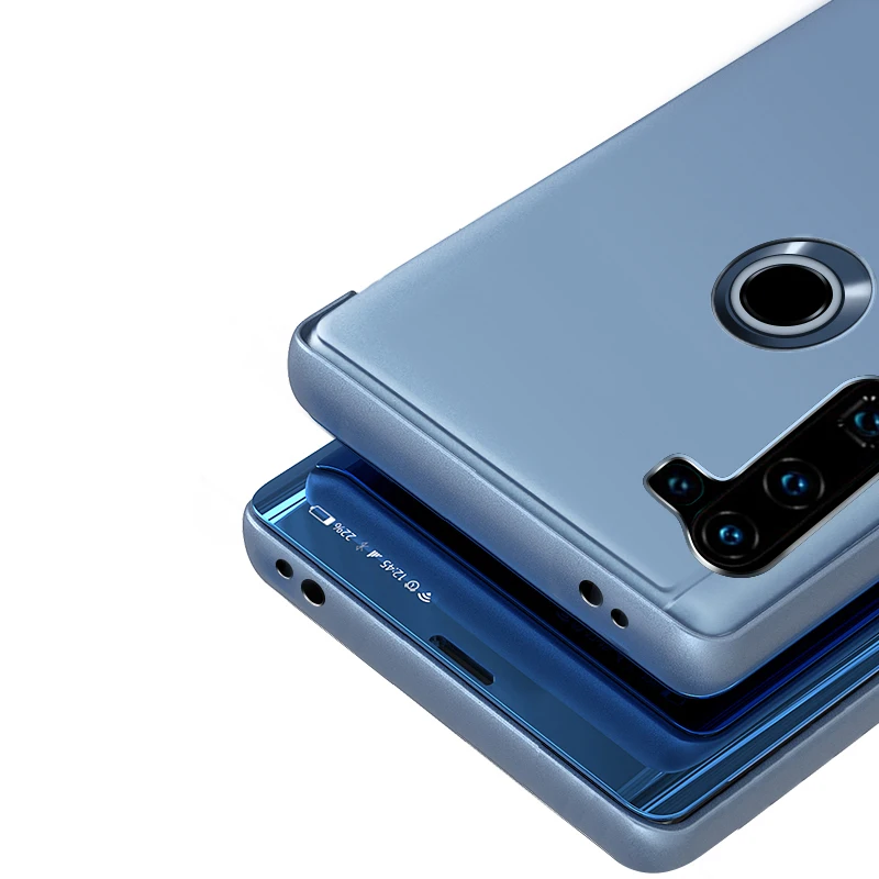 Для MOTO G8 Power Phone роскошное покрытие для чехла умное зеркало откидная подставка