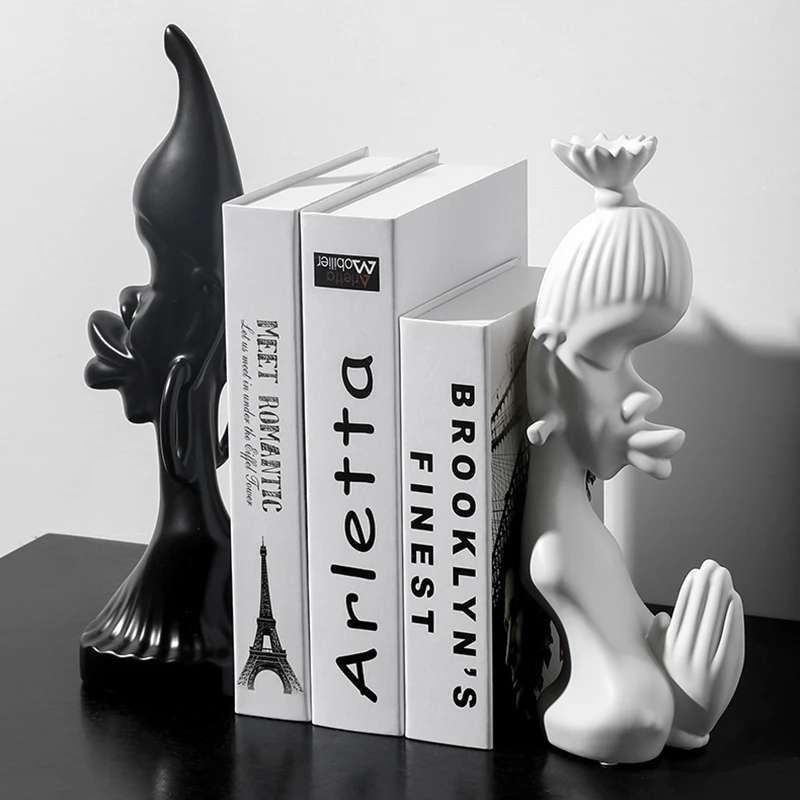 2 шт./пара аксессуары для украшения дома 3D статуя скульптура стола статуэтка