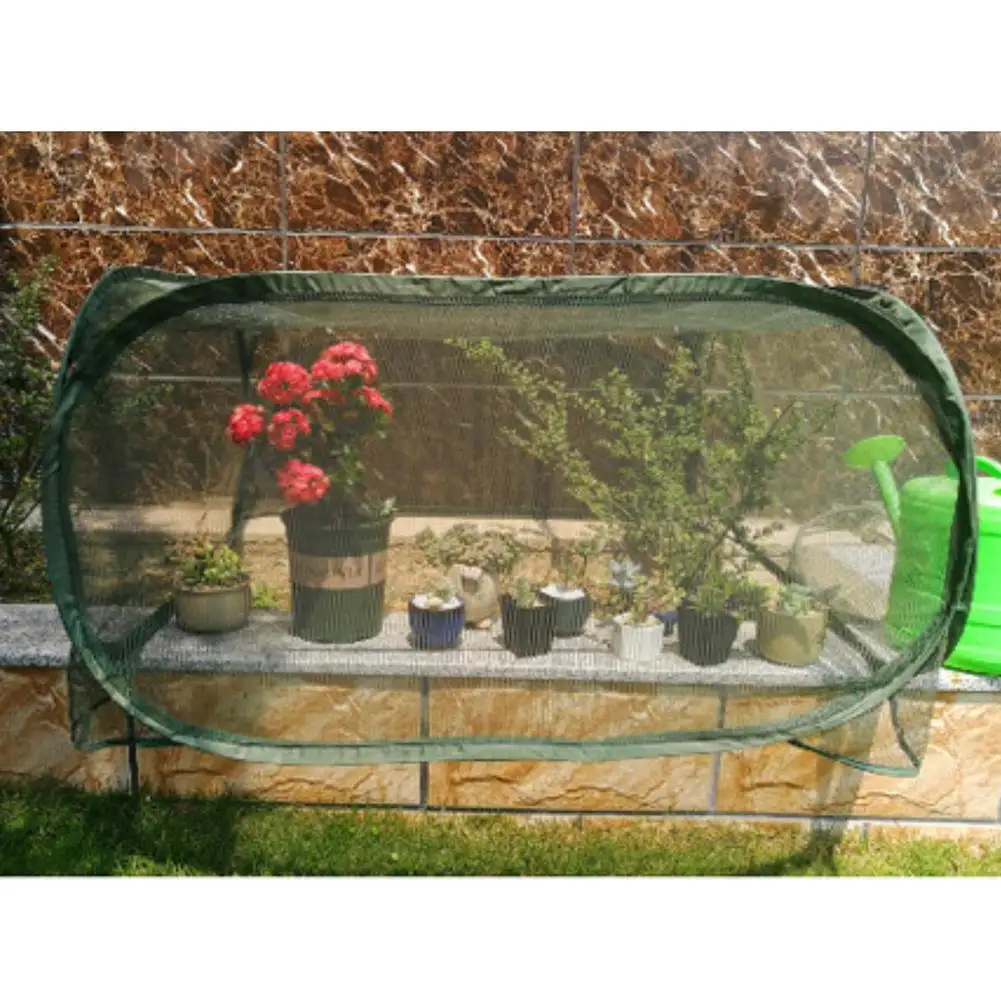 Складная теплица воздухопроницаемая удобная для хранения компактная садовых