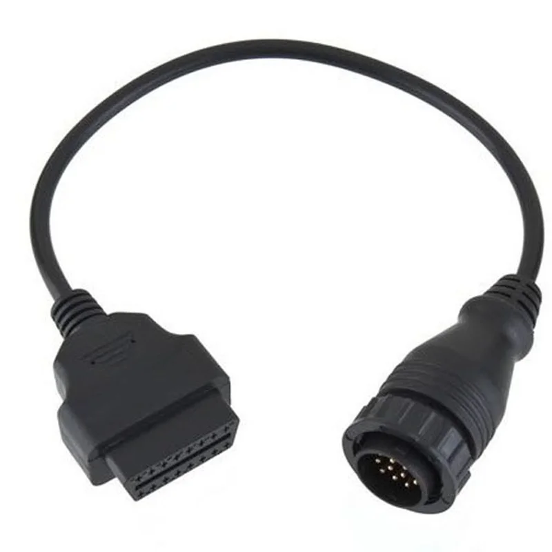 ObdTooL для MB Sprinter 14 Pin to 16 OBD 1 2 диагностический сканер соединительный кабель|Кабели и