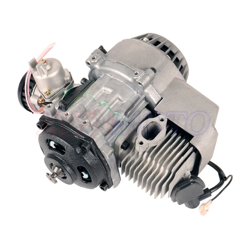 49cc 2 Stroke Motorcycle Pull Start Engine Motor Transmission Air Filter Mini Pocket Dirt Pit Bike ATV Quad 4 Wheel | Автомобили и