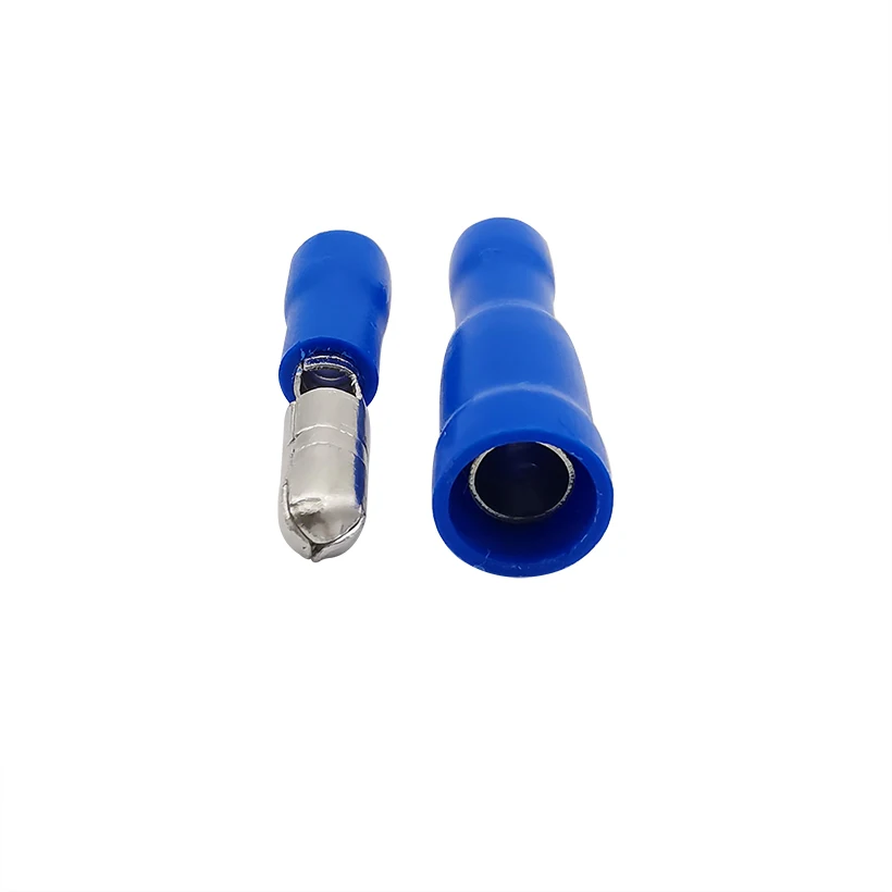 

50Pairs Red Blue Male Plug Female Socket Bullet Connector Crimp Terminals Wiring FRD2-156 FRD2.5-156 MPD2-156 MPD2.5-156