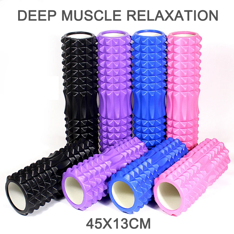 Eva Yoga Column Blocks Foam Roller Muscle Training Massage Fitness Equipment Pilates Gym Exercises Hollow Relaxation Roller