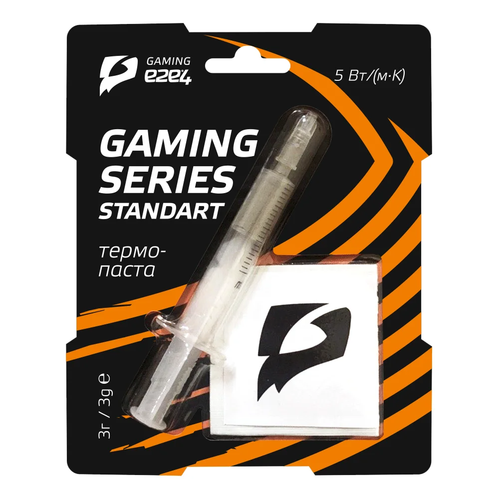 Термопаста e2e4 Gaming Series шприц 3г серый|Жидкостные системы охлаждения| |