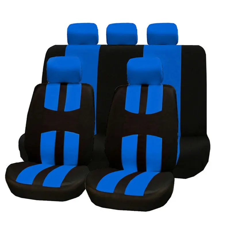

Car Seat Covers Full Set Car SUV Seat Protection Cover Seat Cushion Four Season Universal Polyester Seat Pad For Toyota Honda