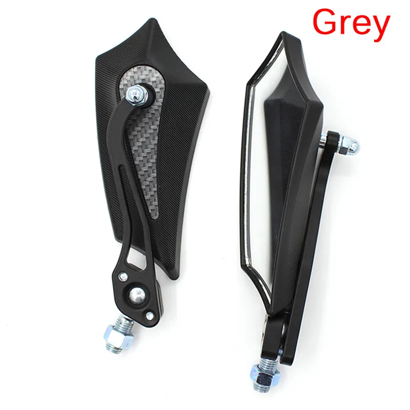 

1Pair Universal 8mm 10mm Moto Scooter Rear Side Mirrors Motorcycle Rearview Mirrors