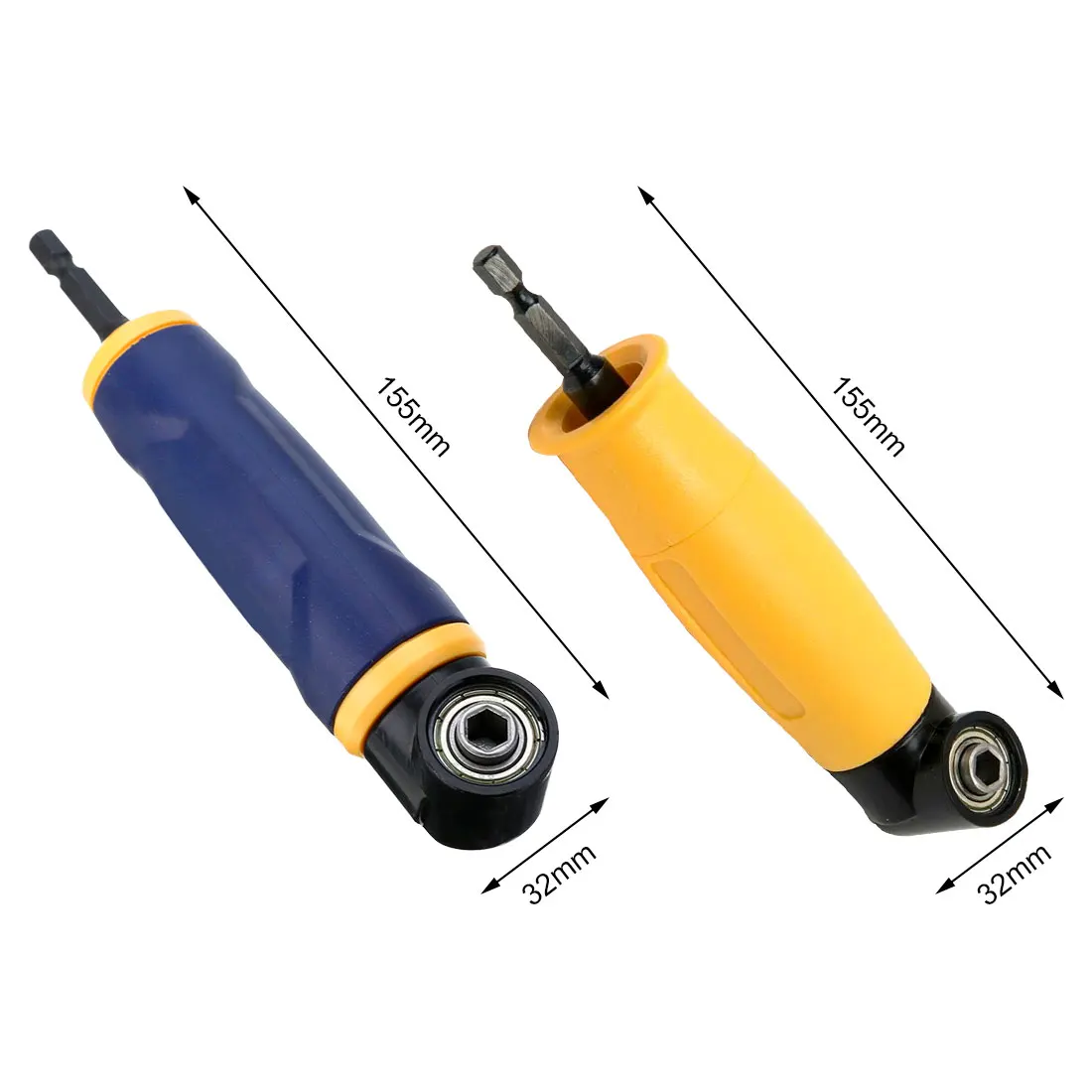 

90 Degree Right Angle Extension Driver Drilling 1/4 Hex Screwdriver Drill Bit Socket Holder For Hand Electric Wood Wrench Tools