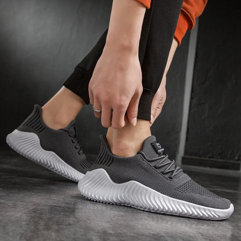 Мужские кроссовки 2020 модная теннисная обувь для мужчин удобная сетчатая на