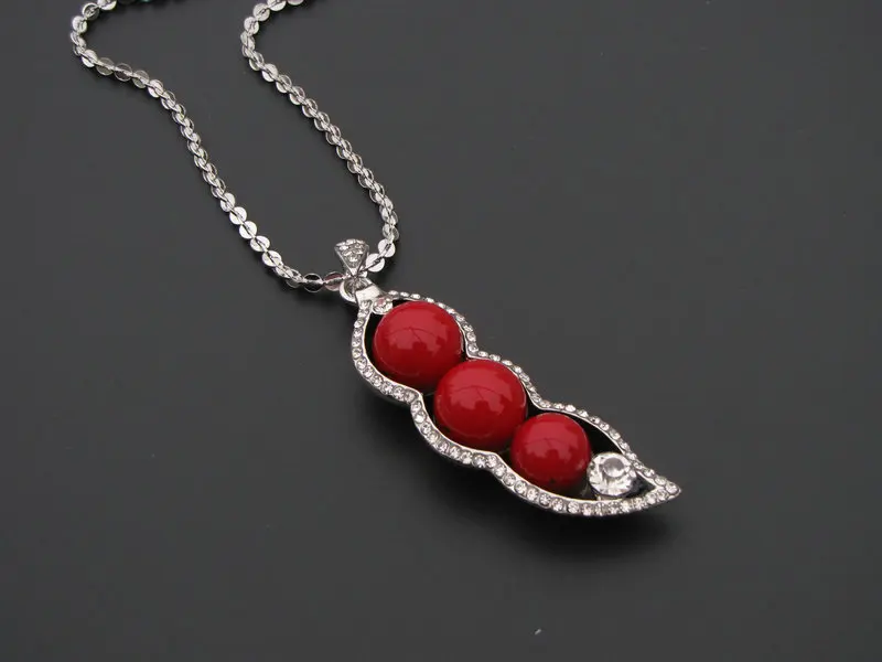 Длинное женское ожерелье Простой Модный кулон с имитацией жемчуга универсальная