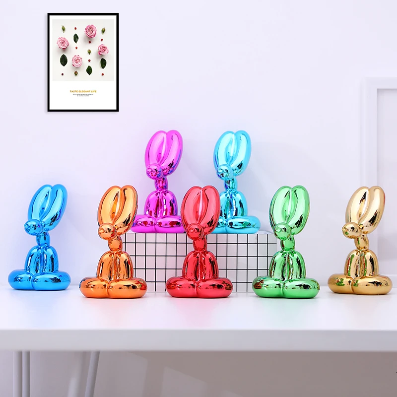 Нордическая абстракция украшение животных воздушный шар кролик Серия Смола