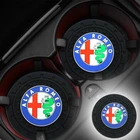 1 шт. 2021 новый держатель чашки Coaster нескользящие пусковая площадка коврик для чашки для воды аксессуары для Alfa Альфа Ромео 159 147 156 Giulietta 147 159 Mito