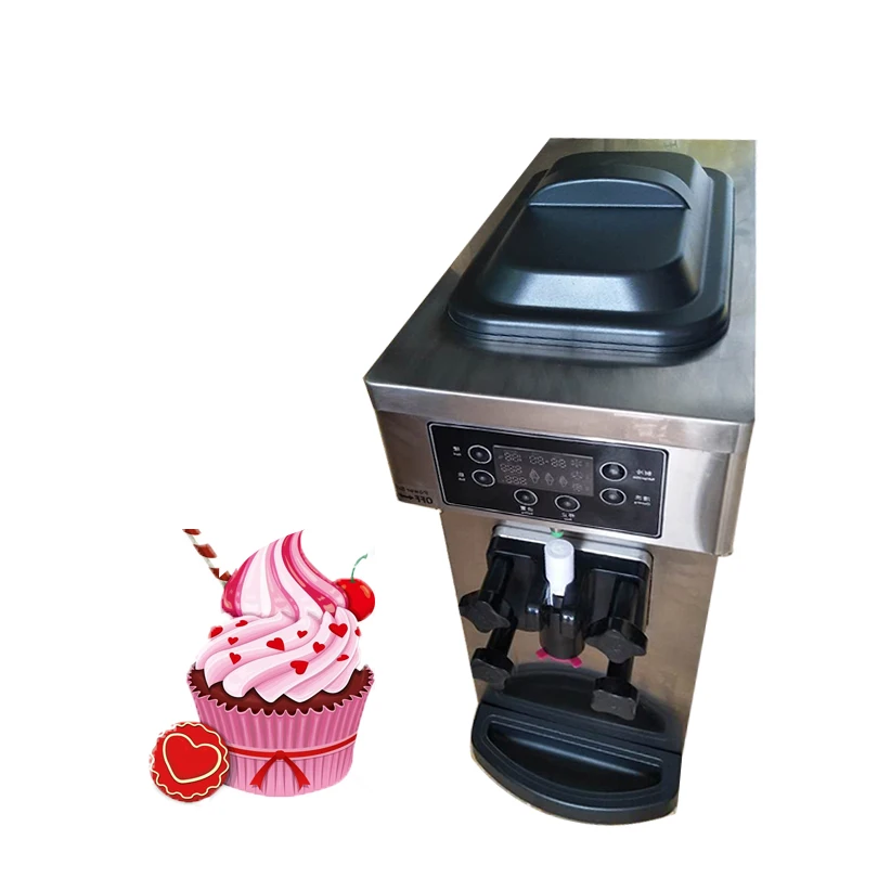 

Commercial Soft Ice Cream Machine High Production Capacity 12 Liters/h Brand New Ice Cream Making Machine