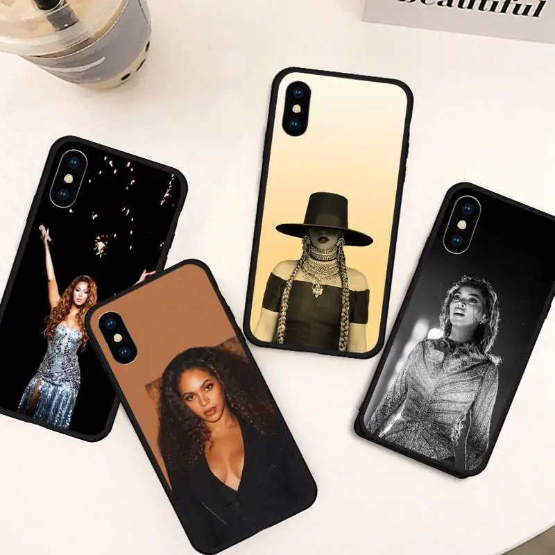 

Beyonce American singer and actress Phone Case For iphone 12 11 13 7 8 6 s plus x xs xr pro max mini