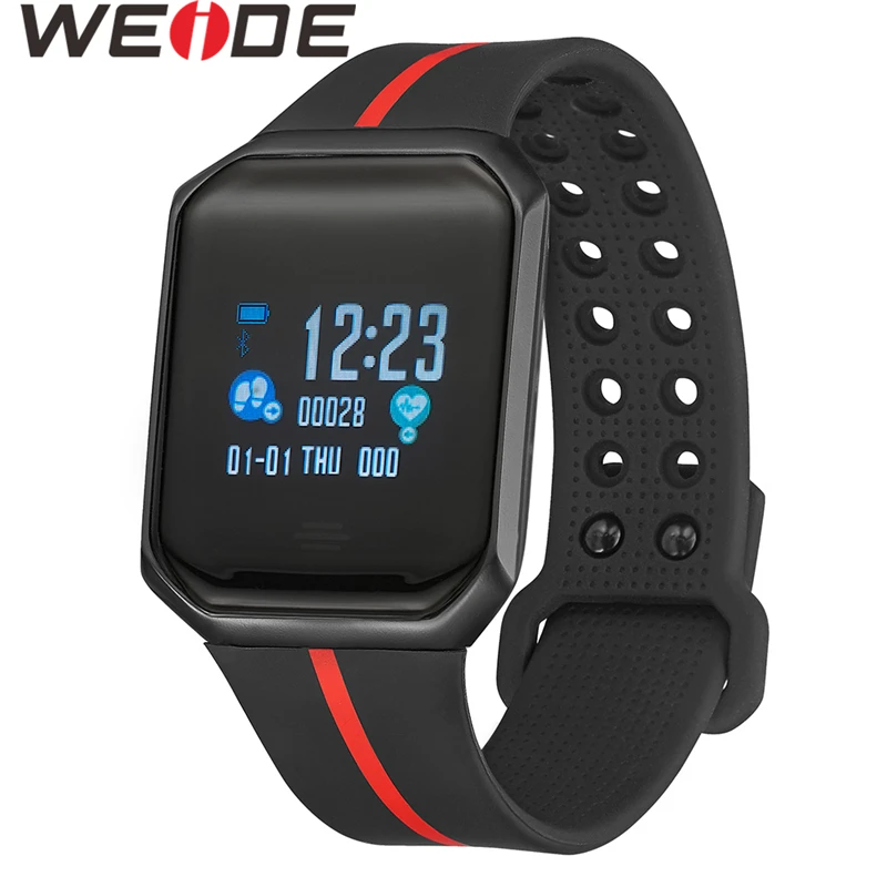 Мужские смарт-часы WEIDE водонепроницаемые с Bluetooth | Наручные часы