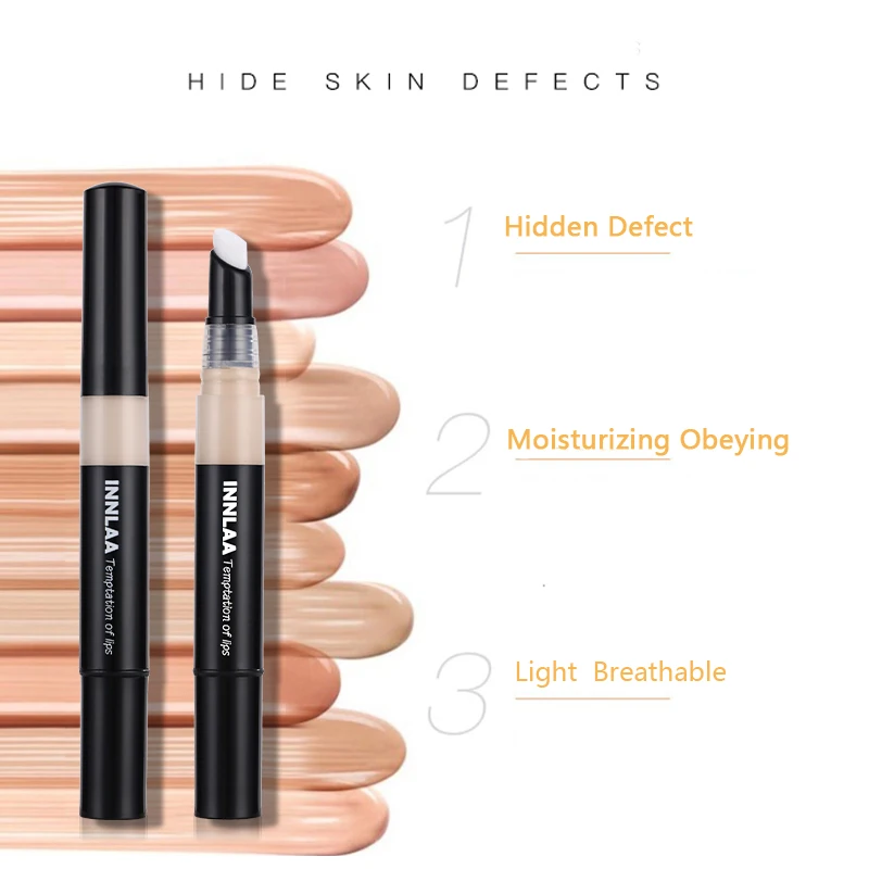 Темные круги ластик консилер ручка для лица макияж покрытие от прыщей шрамы