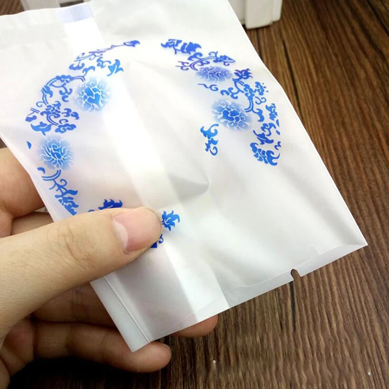 Flour Cookie Cellophane Bags Cookies Wrappers-Snacks Moon Cake Package 100pcs Bread Handmade Plastic Bag | Дом и сад