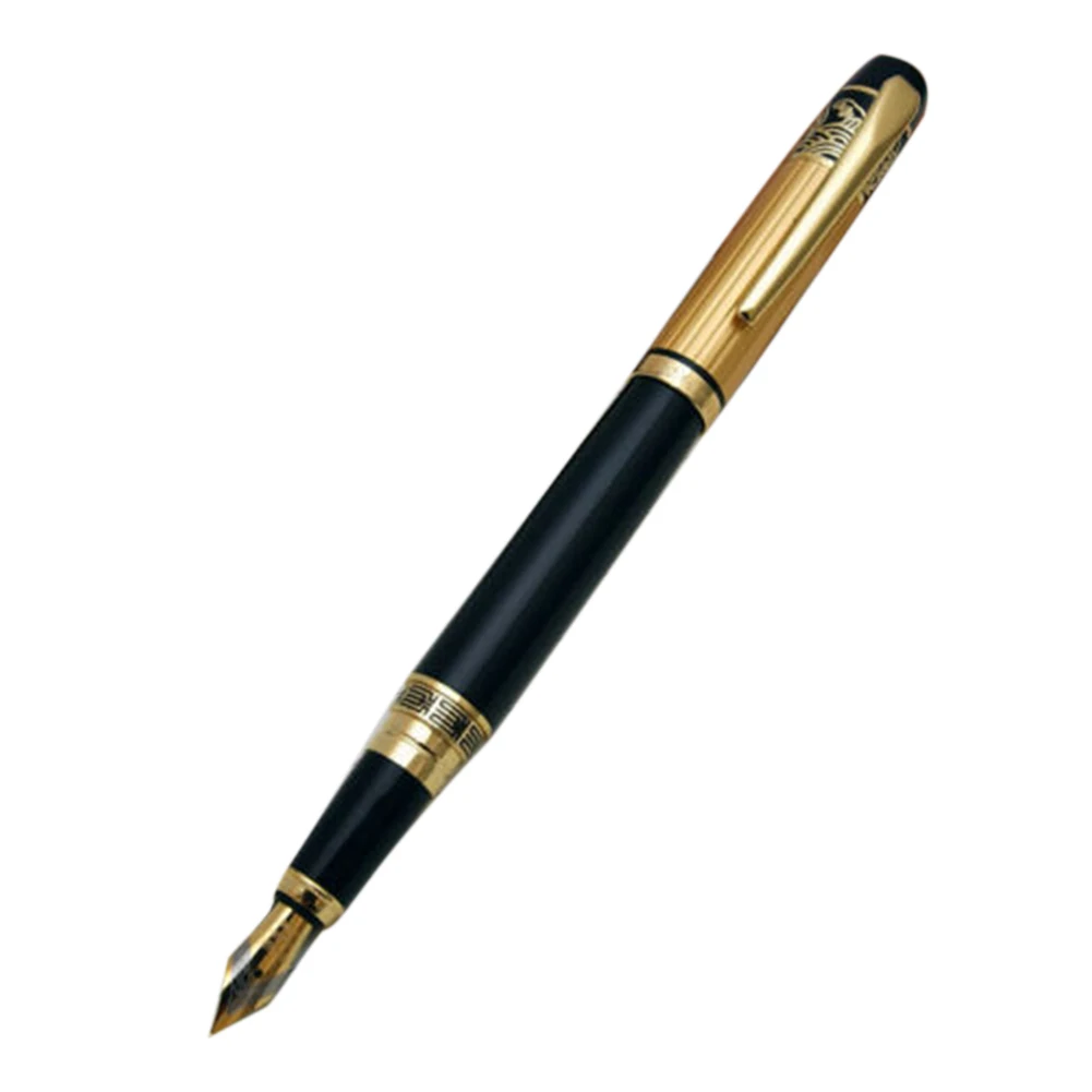 

Fountain Pen Meduim Nib Metal Plastic Sign Writing Pen Student Teacher Gift Luxury Style Smooth Writing Best Gift Fountain Pen