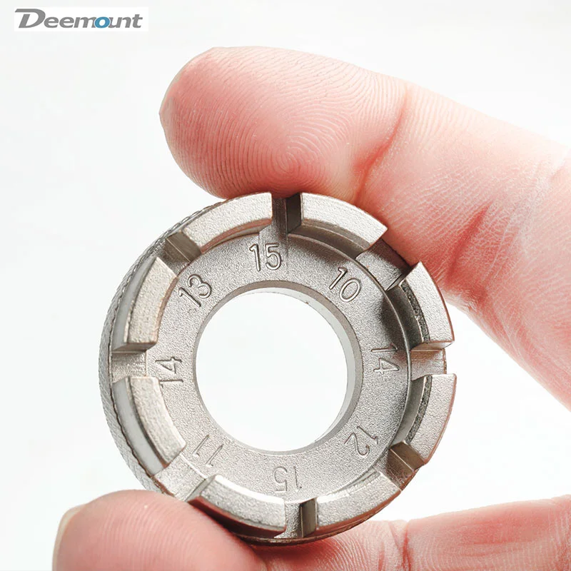 Велосипедный спицевый гаечный ключ с 8 канавками для колес велосипеда