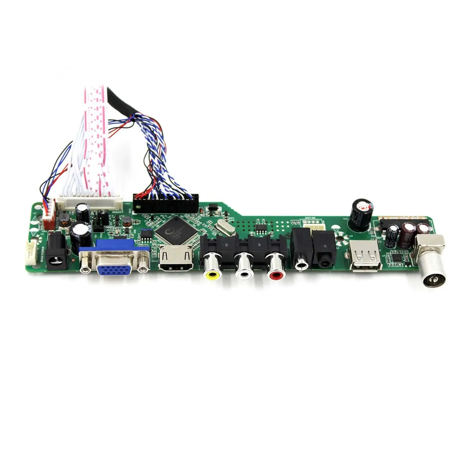 Плата драйвера Latumab для B156XW03 V0 / V1 V2 экран 15 6 дюйма телевизор + HDMI VGA USB 1366 × 768 плата