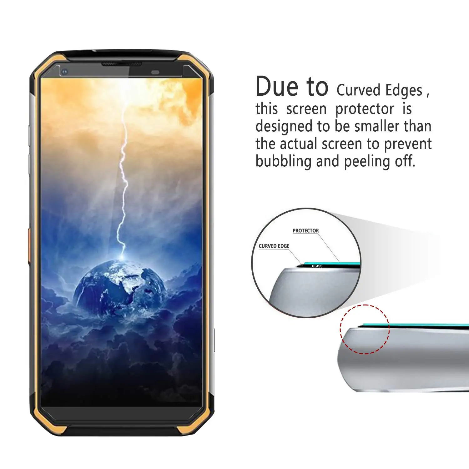 Защитное стекло для экрана пленка Blackview A8 A7 A9 Pro S8 R6 A20 0 3 мм защитное закаленное |