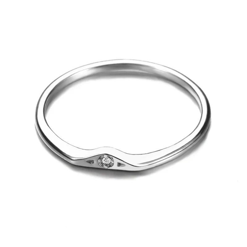 

Vintage Silver Color Simple Zircon Open Rings for Women Punk Ring Fashion Aesthetic Jewelry 2021 jewelry Best Gift free shipping