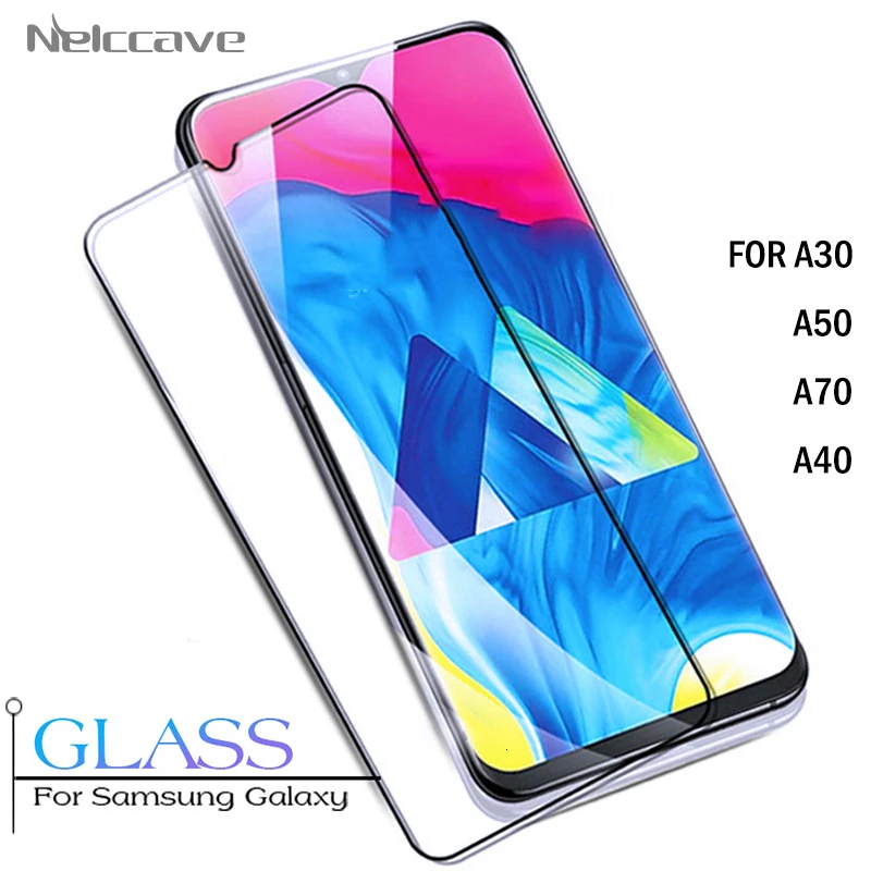 Закаленное стекло для Samsung Galaxy A10 A20 A20E A30 A40 A50 A60 A70 A80 A90 защитная пленка экрана с