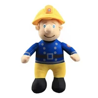 fireman sam plush toy firefighter soft stuffed doll 25cm figure kids xmas gift