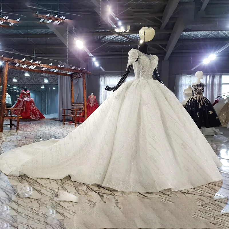 AIJINGYU Silk Dresses Gowns Sexy Weeding For Bride White Long Tail Coutures Gown 2021 Lace Dress Wedding