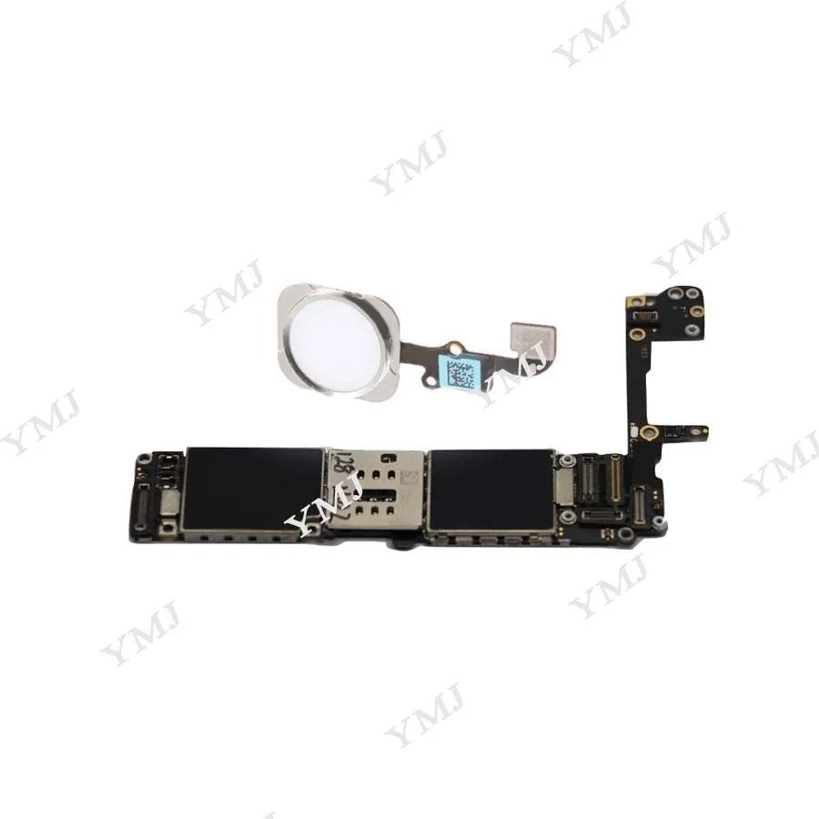 Материнская плата для iPhone 6S основная 16 Гб 64 128 ГБ без/С Touch ID 100% оригинал совместима