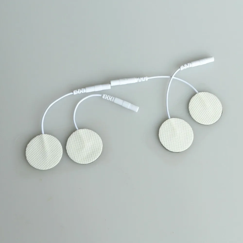 50 парт/Лот массажер для тела строительные подушечки Самоклеящиеся с кабелем