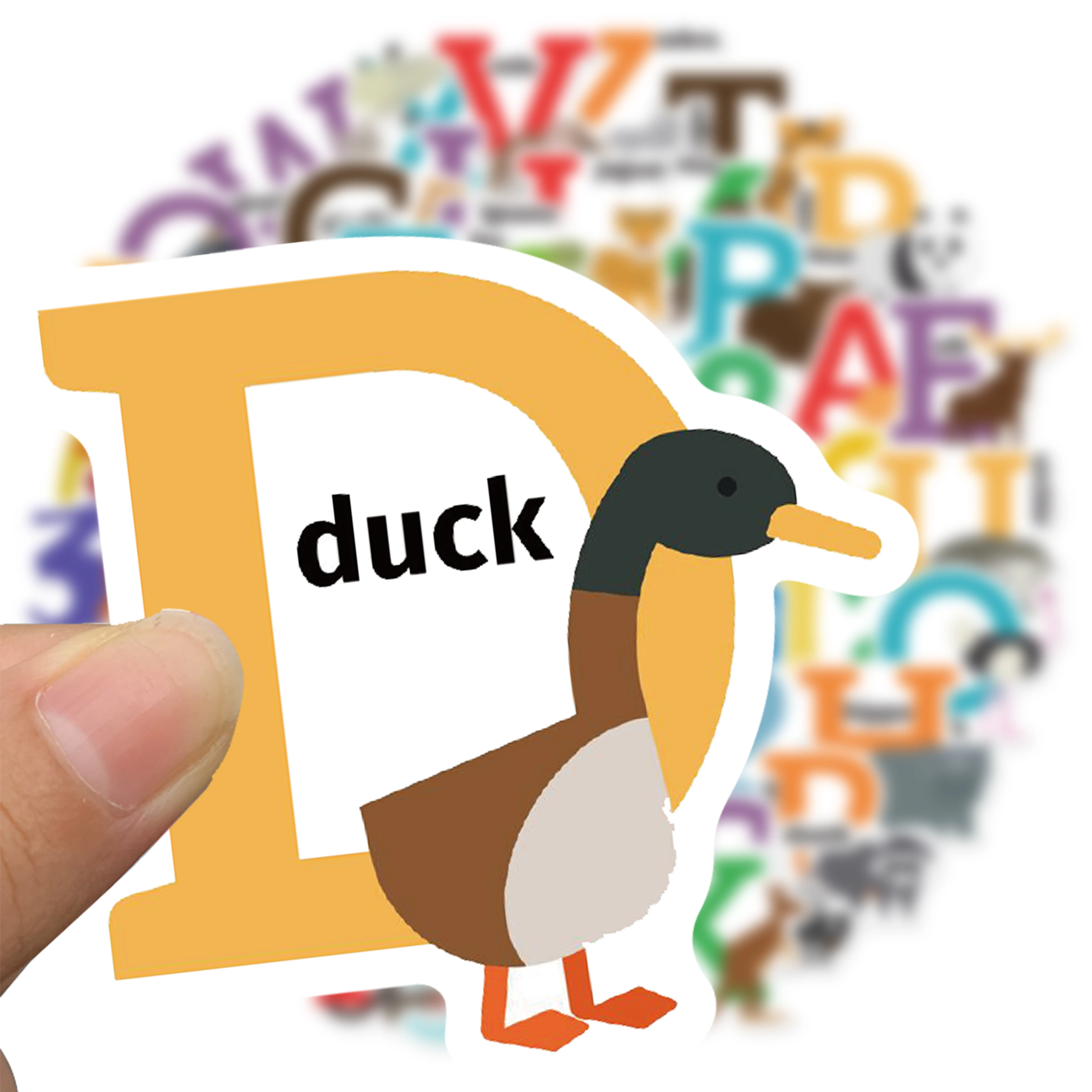 10/50 шт. Детские Водонепроницаемые наклейки с буквами | Игрушки и хобби