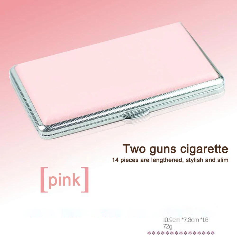 Розовый кожаный чехол для сигарет s женщин подарки мужчин табака | Дом и сад