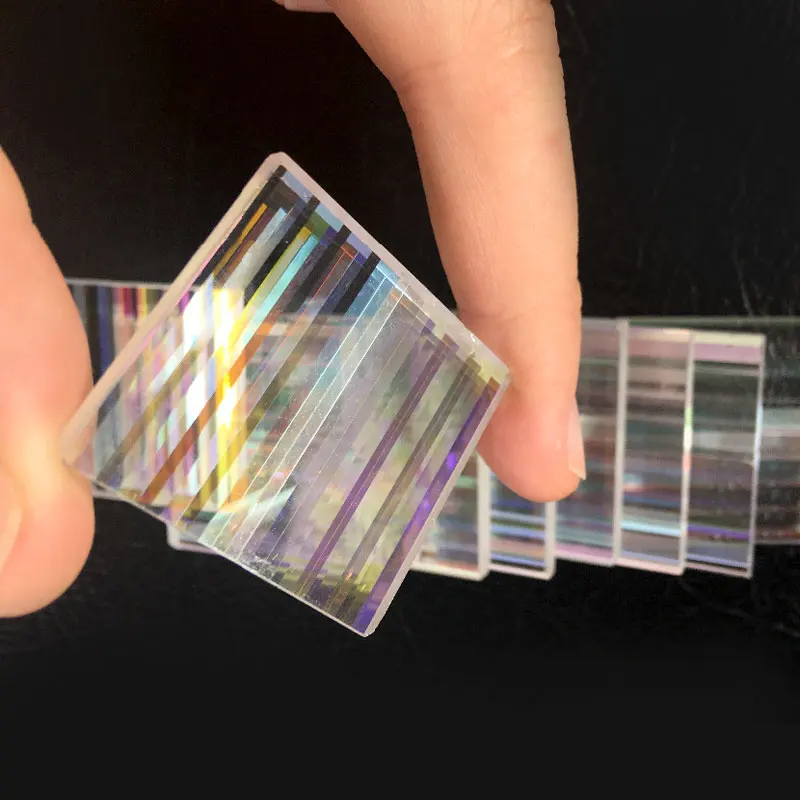 Прямоугольная призма Dichroic Prisma витражное стекло оптический эксперимент