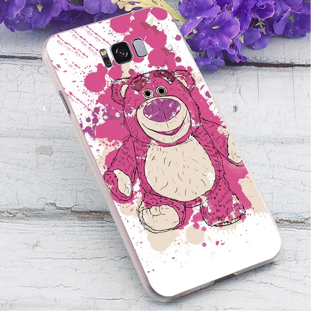 Жесткий чехол для телефона с мультяшным принтом Squishy Lotso Galaxy A6 Plus A3/A5 A8 Plus/A7 A9 2018 A10
