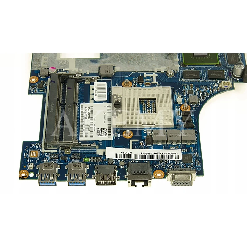 

LA-7981P laptop motherboard mainboard For Lenovo G580 QIWG5_G6_G9 LA-7981P REV: 1.0 PGA989 HM76 DDR3 GT630M/GT635M Teste