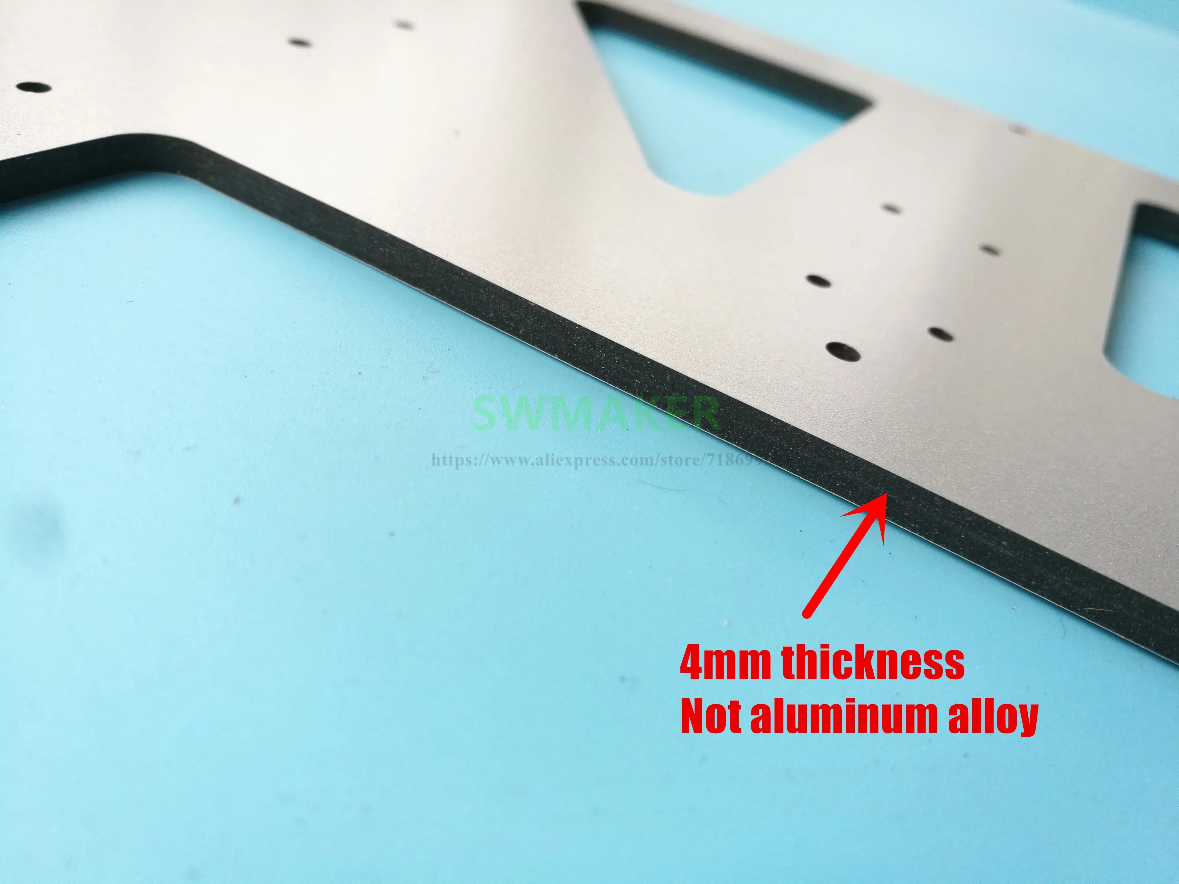 BLV Y carriage алюминиевые композитные плиты MGN12 MOD Prusa MK52 Heatbed fit MGN12H sleds Upgrade 3D части