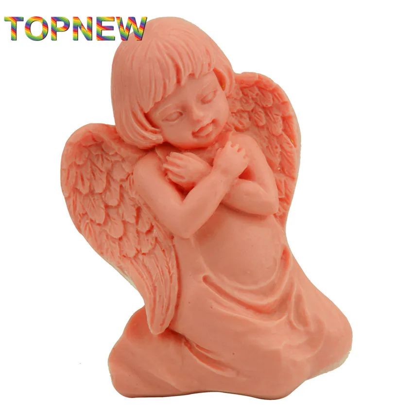 3D форма Ангел помадка торта силиконовая шоколада формы для выпечки инструменты