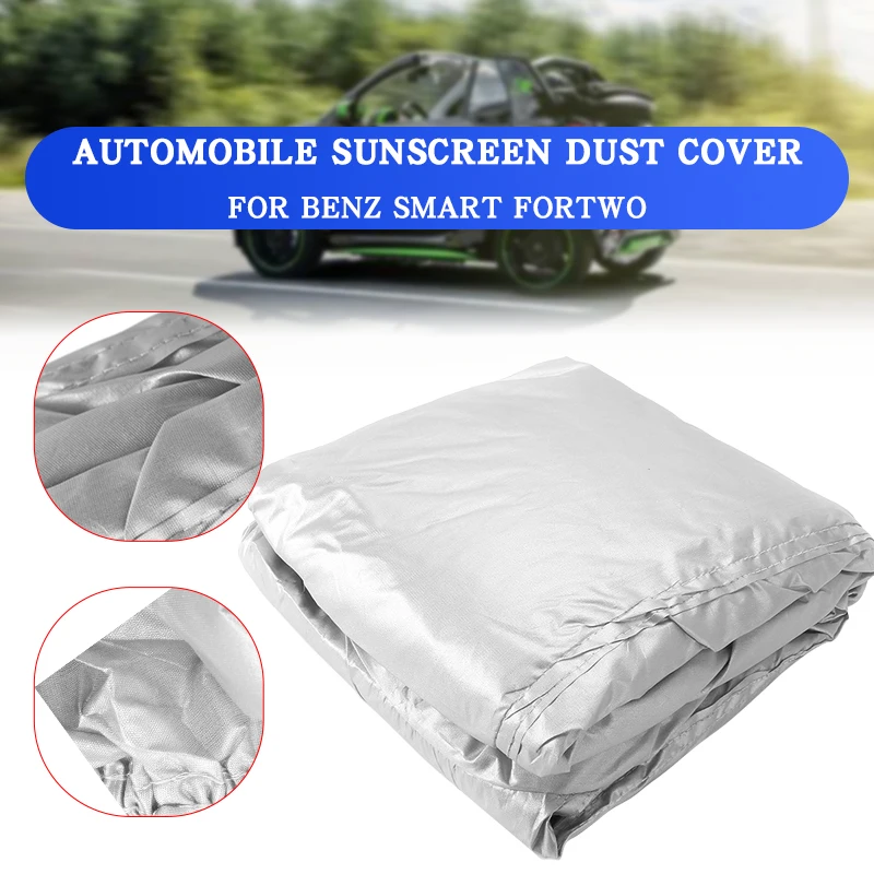 car covers sun shield universal for benz smart fortwo suv outdoor cover door body waterproof anti uv snowproof auto accessories free global shipping