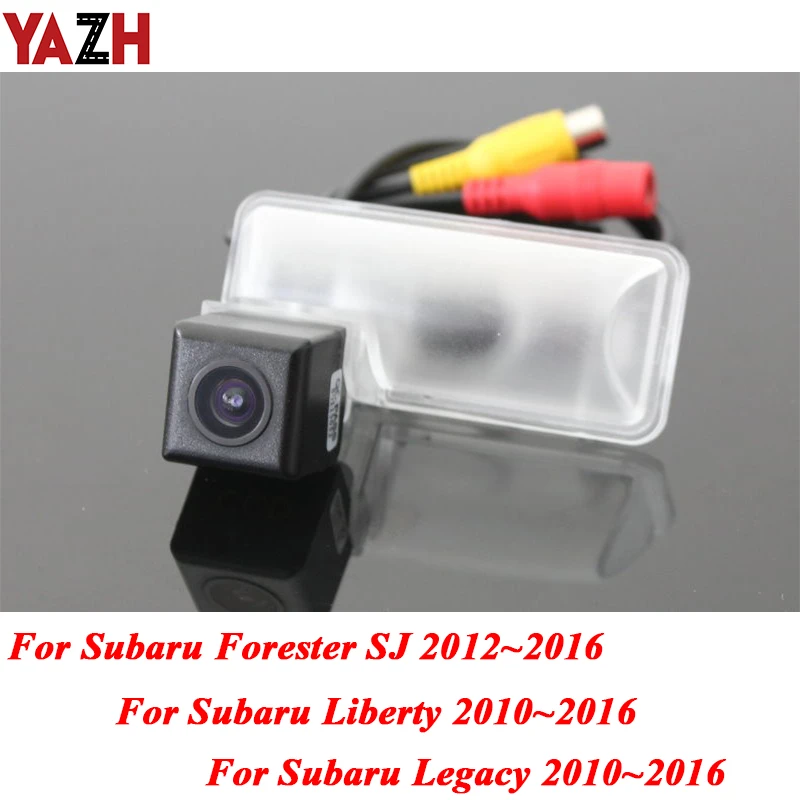 Камера заднего вида YAZH для Subaru Legacy B4 MK5 Liberty Forester SJ 2010 2016 HD CCD парковочная