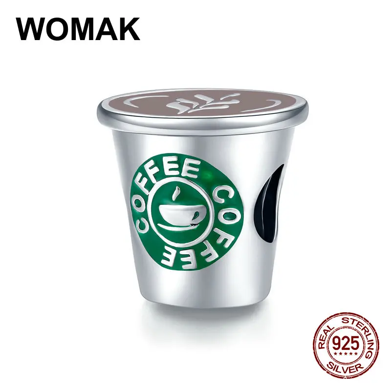 Бусина-Шарм для браслета из 100% серебра 925 пробы