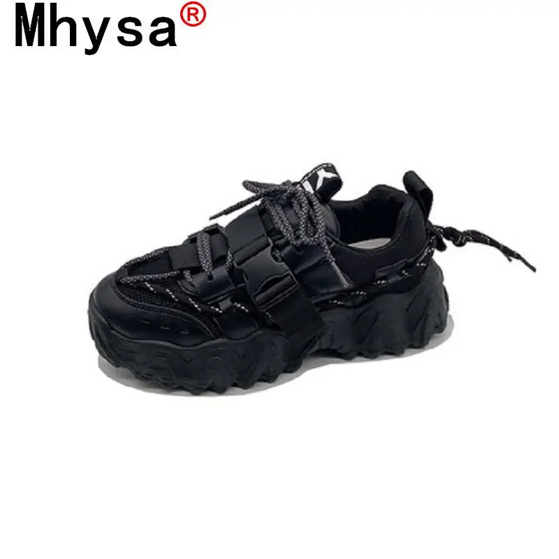 

Fashion Casual Shoes Sneakers Women 2021 Breathable Thick-soled Shoes Thick-soled Sneakers Women's Lace-up Running Casual Shoes