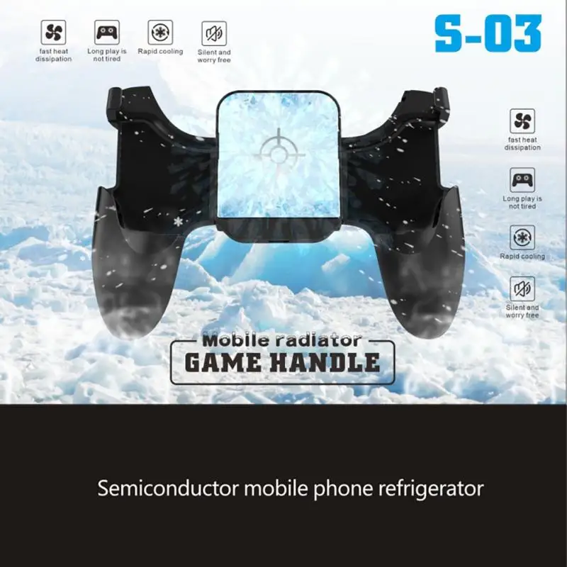 

Мобильный телефон ручка охлаждения полупроводниковый держатель вентилятора охлаждения для IPhone Xiaomi Huawei Samsung контроллер джойстика мобильно...