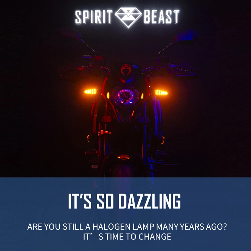 Светодиодный светильник Сигналы поворота для мотоцикла мигалка G310R Honda гром Suzuki