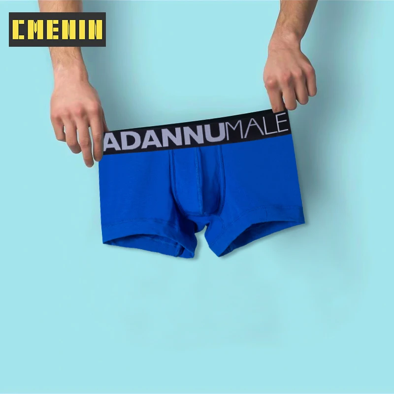

Hot Sale Cotton Man Underwear Boxer Men's Panties Breathable Cuecas Gay Sexy Men Underpants Boxers Shorts Mens AD7123