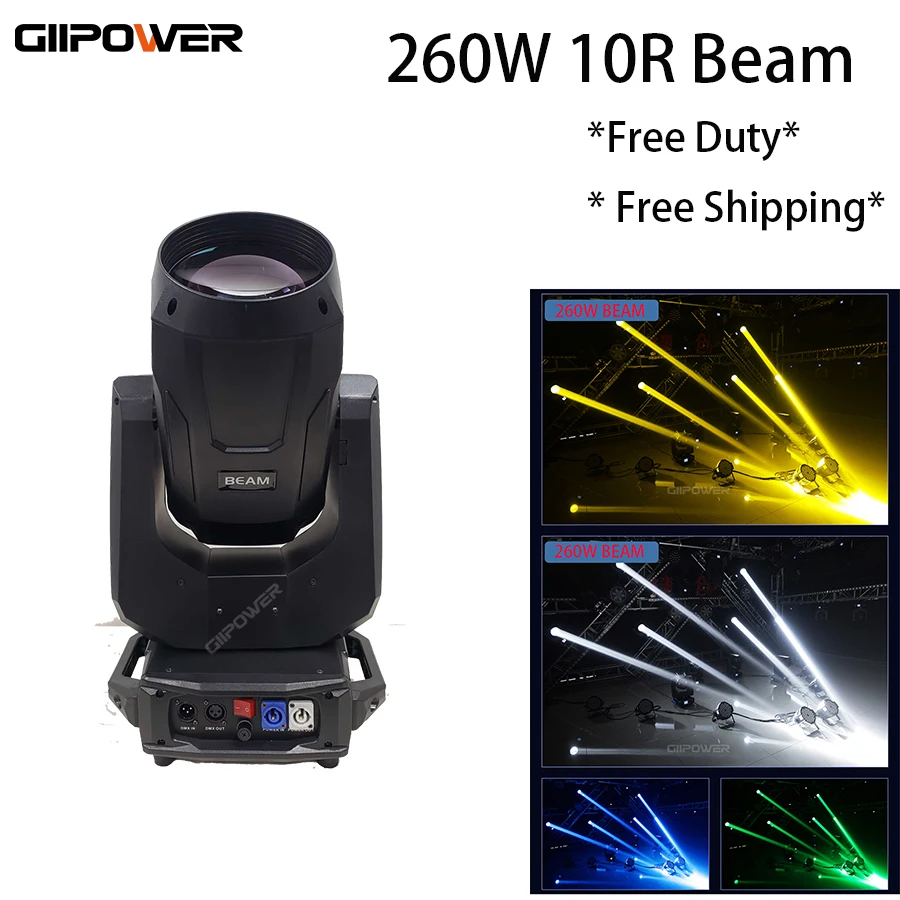 Светодиодный прожектор с движущейся головкой 260 Вт 10r | Освещение