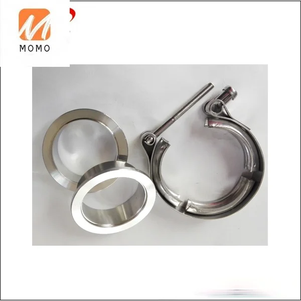 

2.5" 3" new design stainless steel turbo exhaust system pipe quick release v band clamp