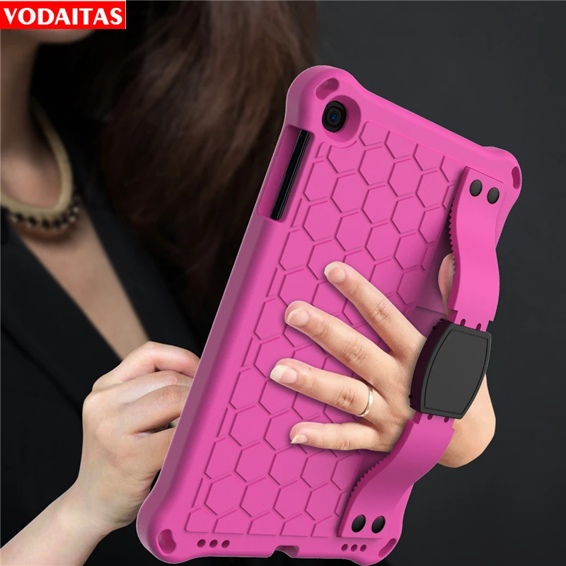 

For samsung galaxy Tab S5E 10.5 T720 T725 case 2019 with straps for kids tablet cover for Tab A7 T500 A 10.1 T510 S6 A 8.0 T290